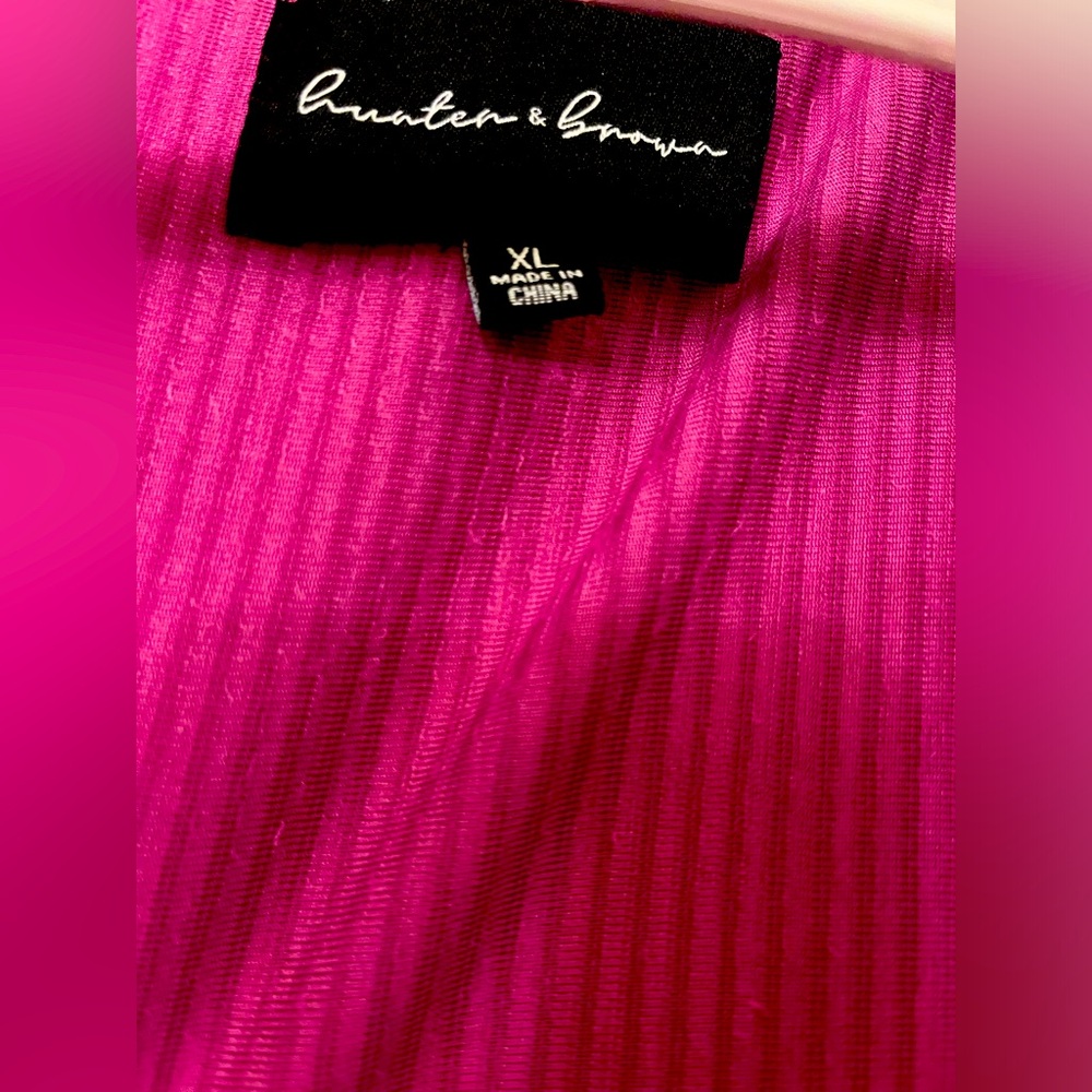 Fuchsia buttoned Shirt - Picture 2 of 4